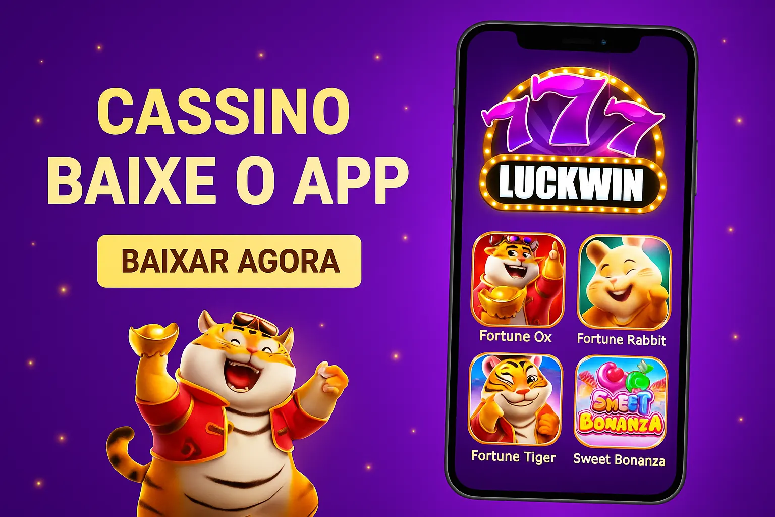 Baixar o LUCKYWIN777 Cassino App