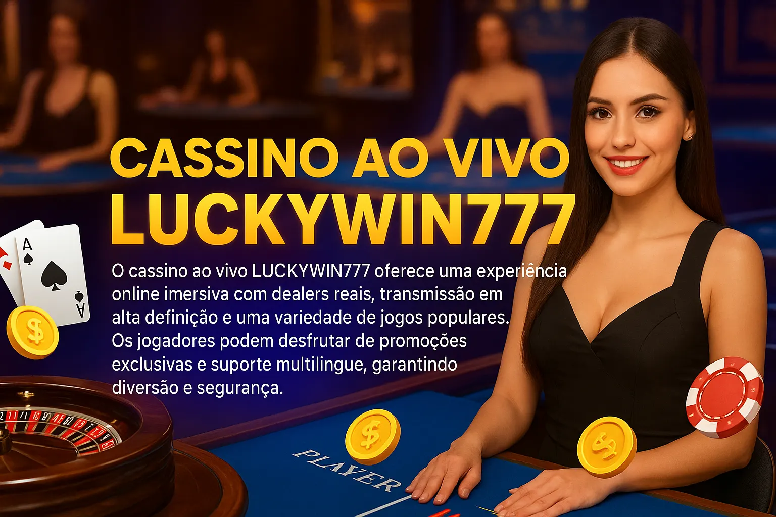 O LUCKYWIN777 Live Casino lança promoções regularmente