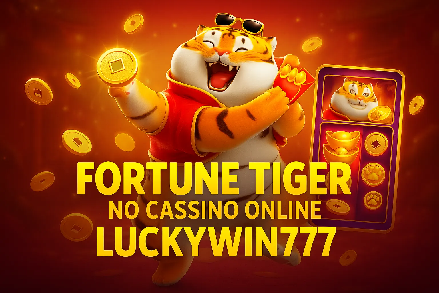 Fortune Tiger é um jogo imperdível no LUCKYWIN777 Casino