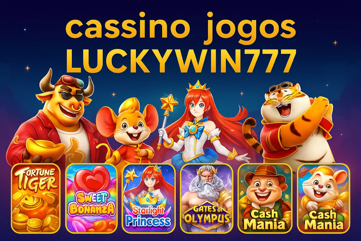 Jogos de cassino online inovadores e emocionantes na LUCKYWIN777